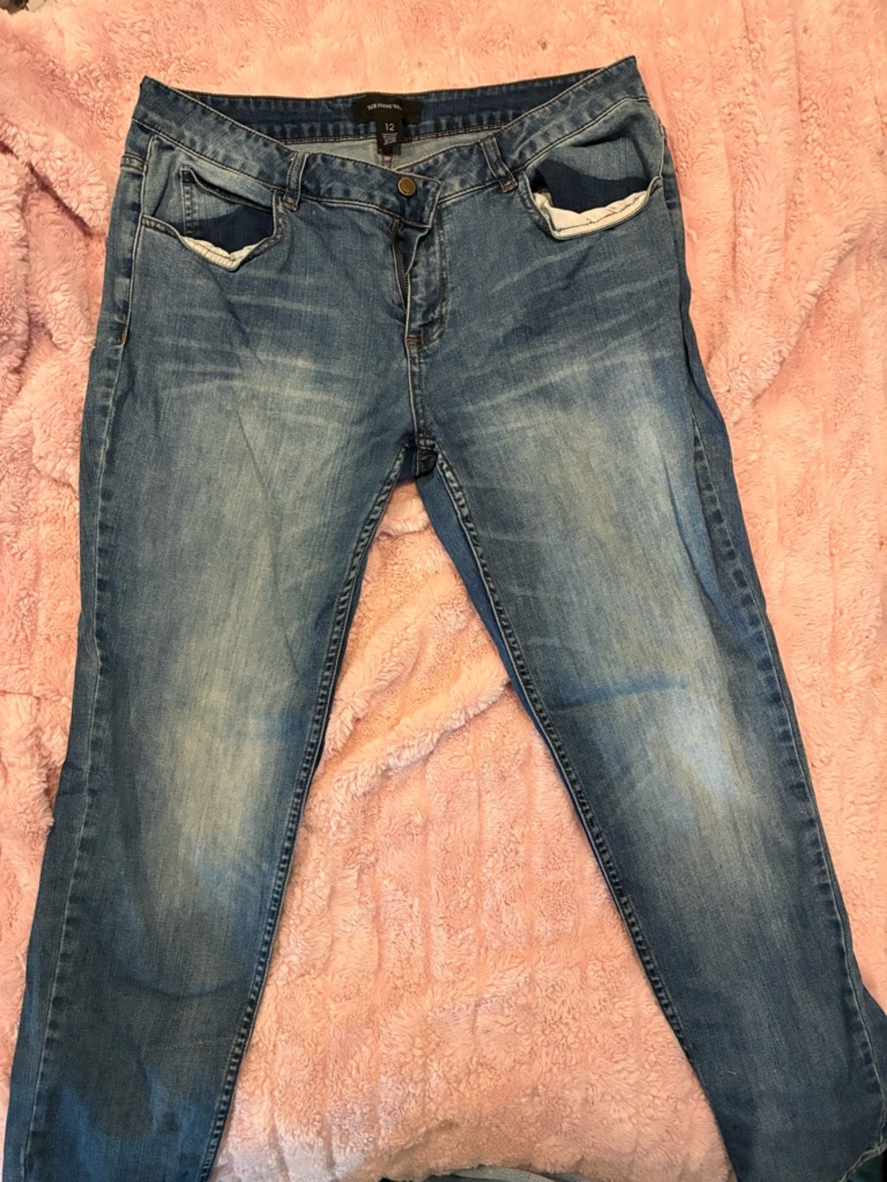 Who What Wear Light Blue Boot Cut Jeans